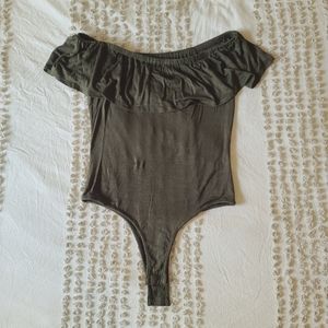Active USA Green Bodysuit
